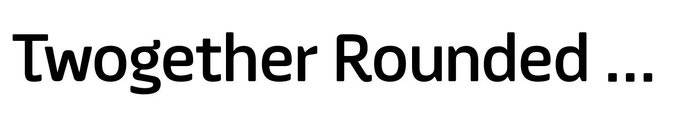 Twogether Rounded Variable Regular